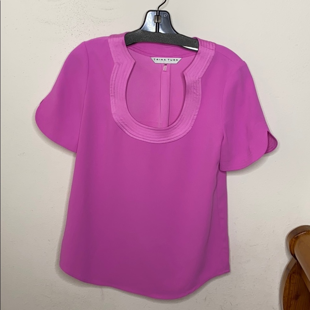 Trina Turk Magenta/Pink Top